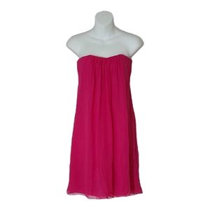 NWT Alice + Olivia Barbie Pink Strapless Dress Size 2